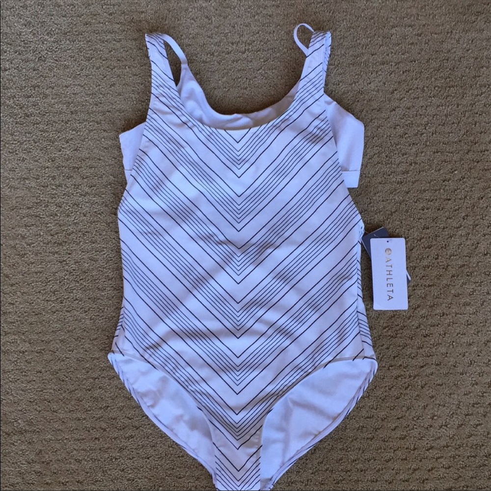 chevron athleta one piece